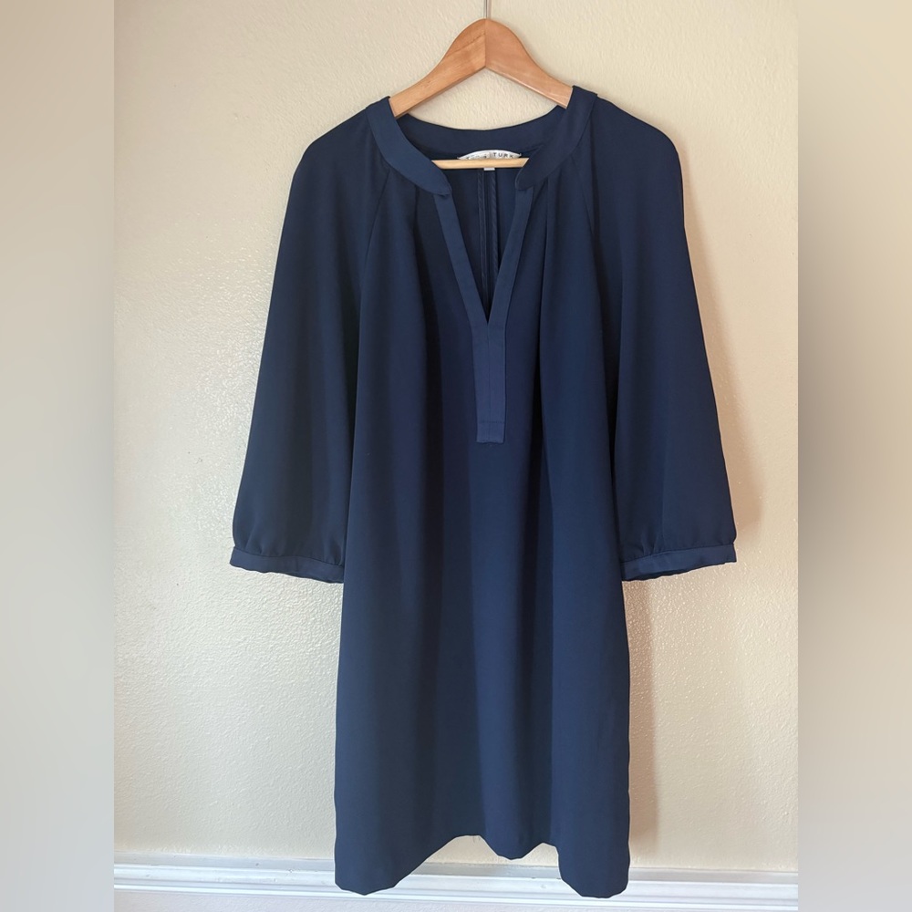 Trina Turk Navy Blue Dress